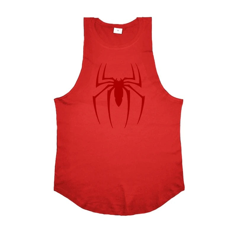 Men's Spider Printed Vest