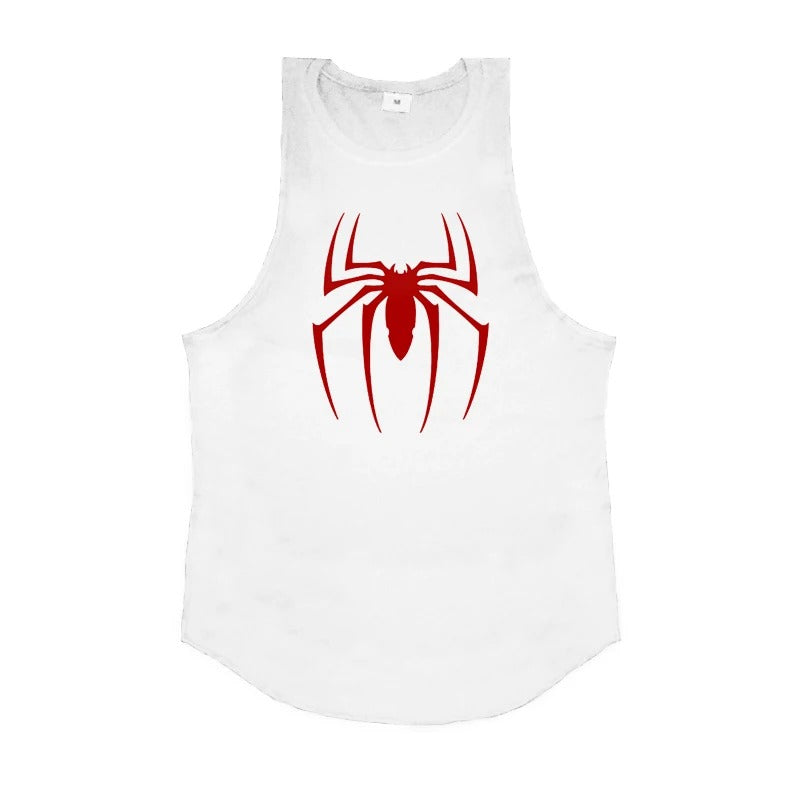 Men's Spider Printed Vest
