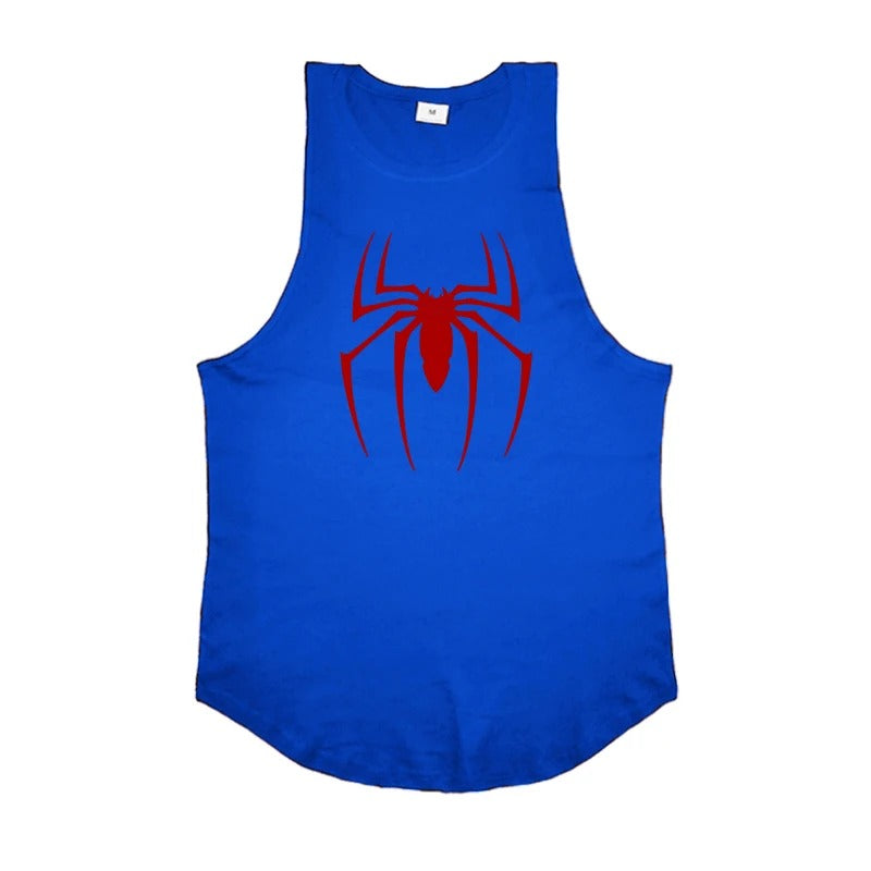 Men's Spider Printed Vest