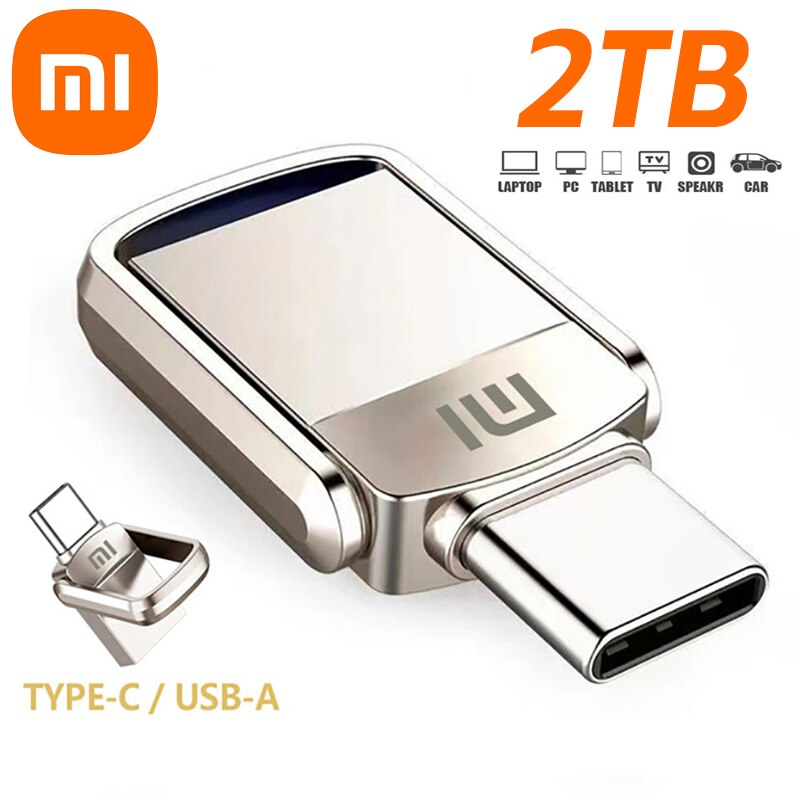 USB-C storage device for mobile phone and computer