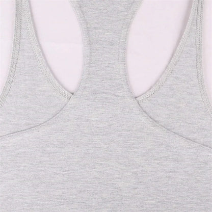 Men’s Solid Colour Cotton Sleeveless Gym Vest